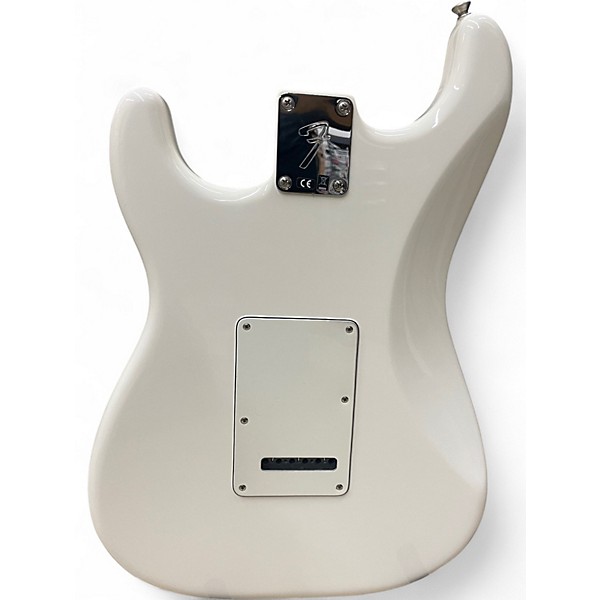 Used Fender Player Stratocaster Pearl White Solid Body Electric Guitar
