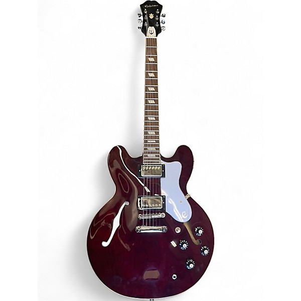 Used Epiphone Noel Gallagher Signature Riviera Burgundy Hollow Body Electric Guitar