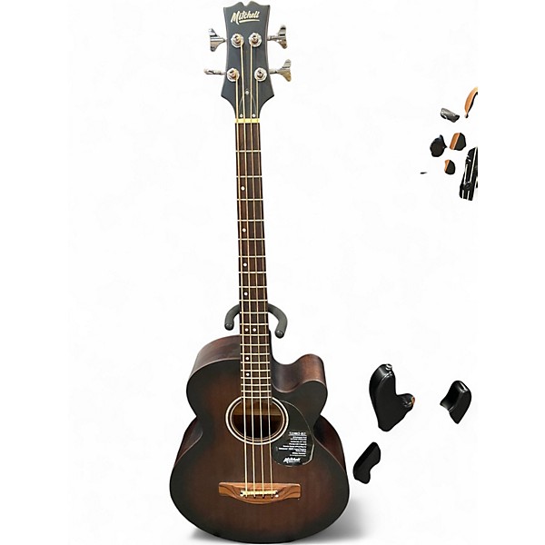 Used Mitchell T239BCE 2 Color Sunburst Acoustic Bass Guitar