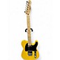 Used Squier Telecaster Yellow Solid Body Electric Guitar thumbnail