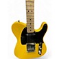 Used Squier Telecaster Yellow Solid Body Electric Guitar