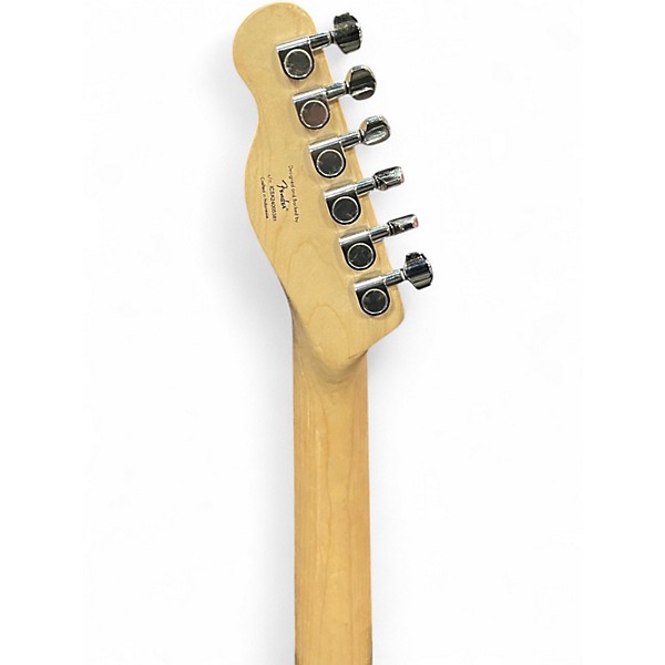 Used Squier Telecaster Yellow Solid Body Electric Guitar