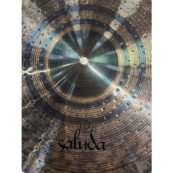 Used Saluda 20in 25TH ANNIVERSARY CRASH RIDE Cymbal