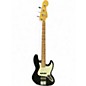 Used Fender Player Jazz Bass Black Electric Bass Guitar thumbnail