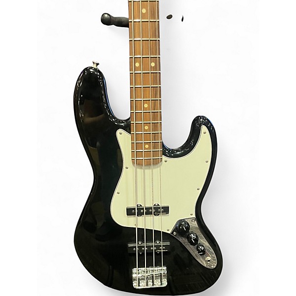 Used Fender Player Jazz Bass Black Electric Bass Guitar