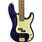Used Squier Precision Bass Baltic Blue Electric Bass Guitar