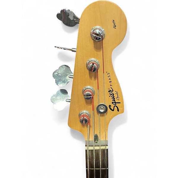 Used Squier Precision Bass Baltic Blue Electric Bass Guitar