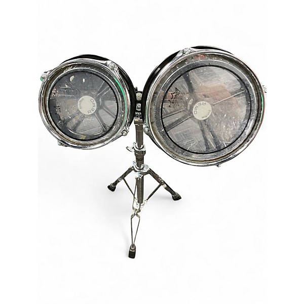 Used Remo 10in Rototoms Worn Natural Roto Toms