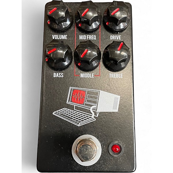 Used JHS Pedals HARD DRIVE BLACK Effect Pedal