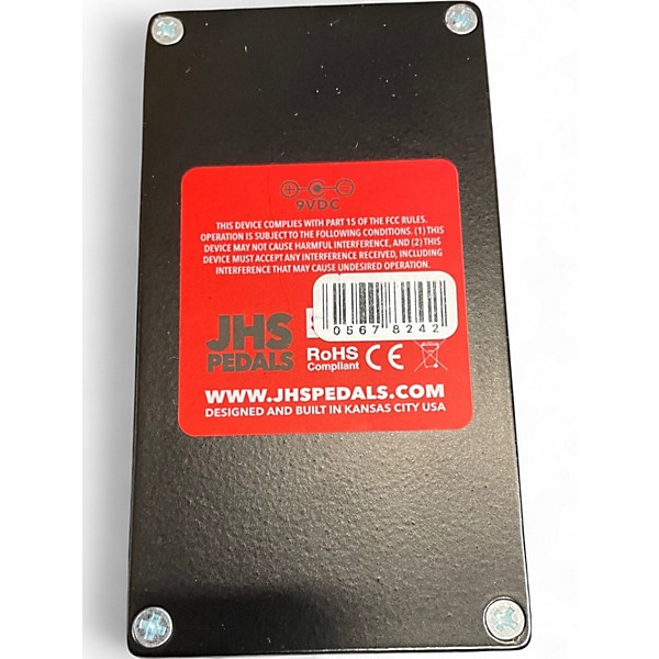 Used JHS Pedals HARD DRIVE BLACK Effect Pedal