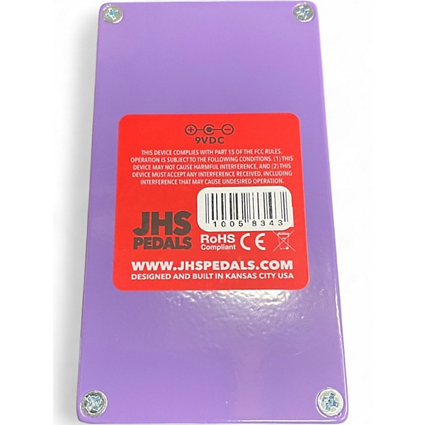 Used JHS Pedals VIOLET PURPLE Effect Pedal