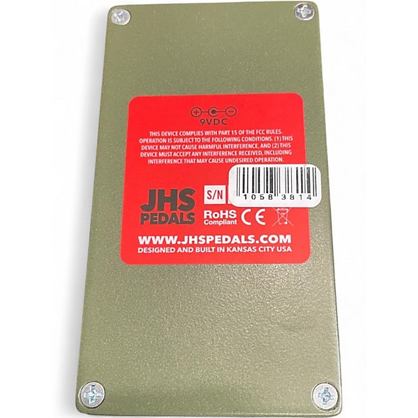 Used JHS Pedals Muffuletta Distortion Fuzz Effect Pedal