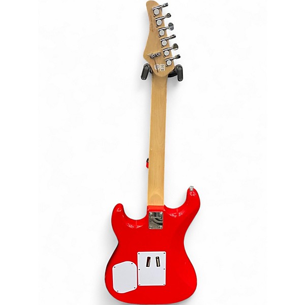 Used Kramer Pacer Series Red Solid Body Electric Guitar