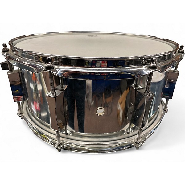 Used Pork Pie 13X6.5 Little Squealer Snare Chrome Drum