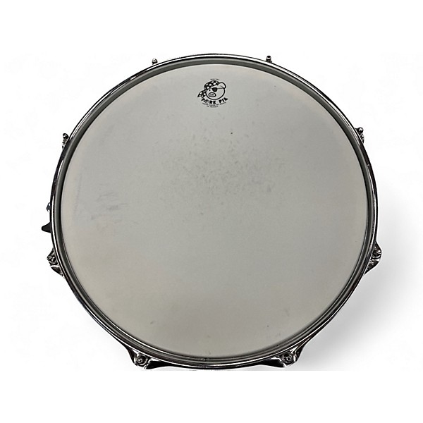 Used Pork Pie 13X6.5 Little Squealer Snare Chrome Drum