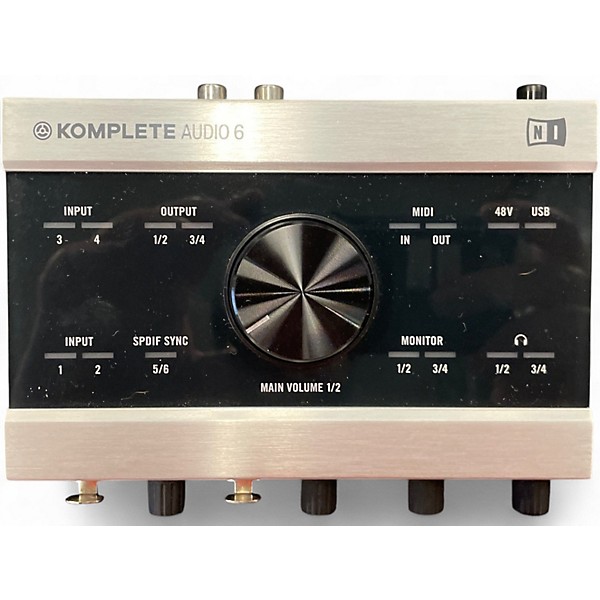 Used Native Instruments KOMPLETE AUDIO 6 Audio Interface