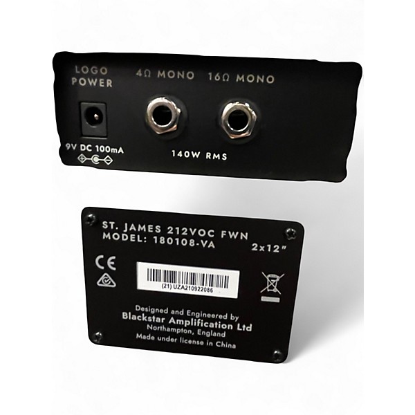 Used Blackstar St. James 212VOC Guitar Cabinet