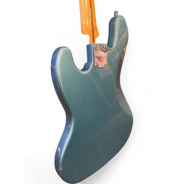 Used 1992 Fender MIM Jazz Bass Ocean Turqoise Electric Bass Guitar