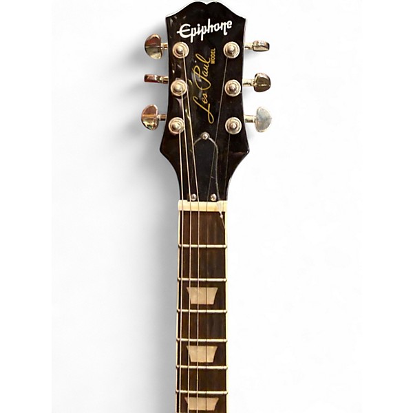 Used Epiphone les paul light blue Solid Body Electric Guitar