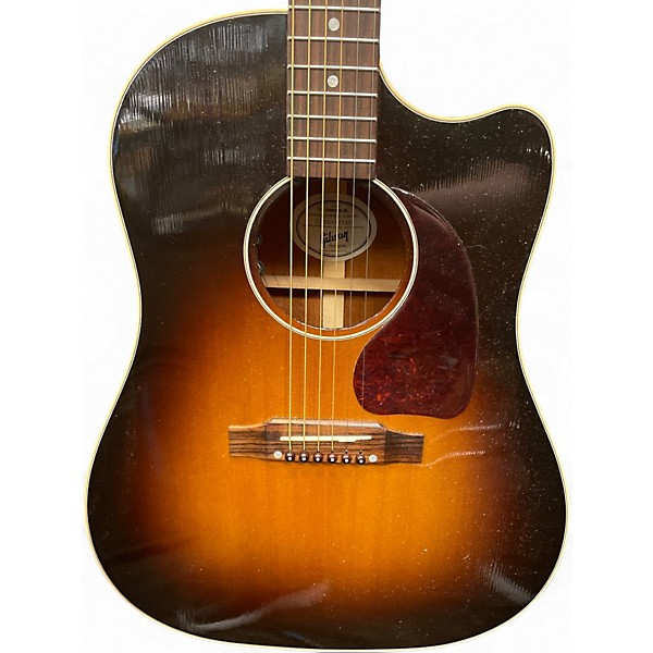 Used Gibson J45 Standard Vintage Sunburst Acoustic Electric Guitar