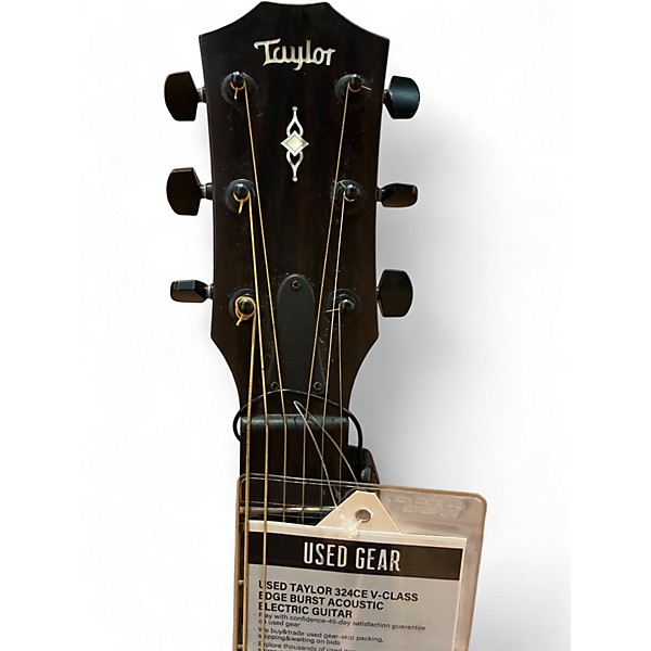 Used Taylor 324CE V-Class EDGE BURST Acoustic Electric Guitar