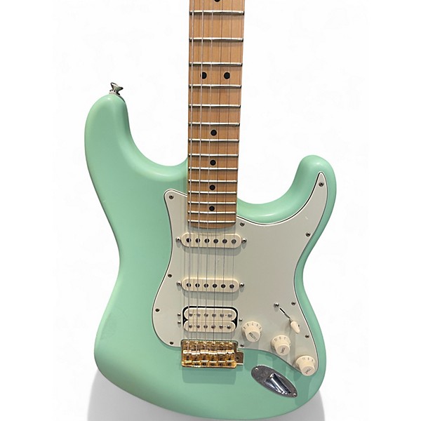 Used 2019 Fender American Performer Stratocaster HSS Mint Green Solid Body Electric Guitar