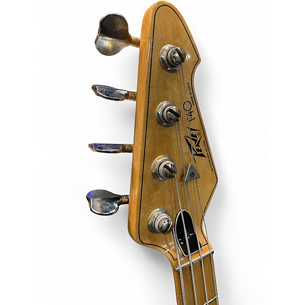 Used Peavey T40 Natural Electric Bass Guitar