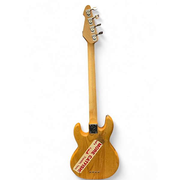 Used Peavey T40 Natural Electric Bass Guitar