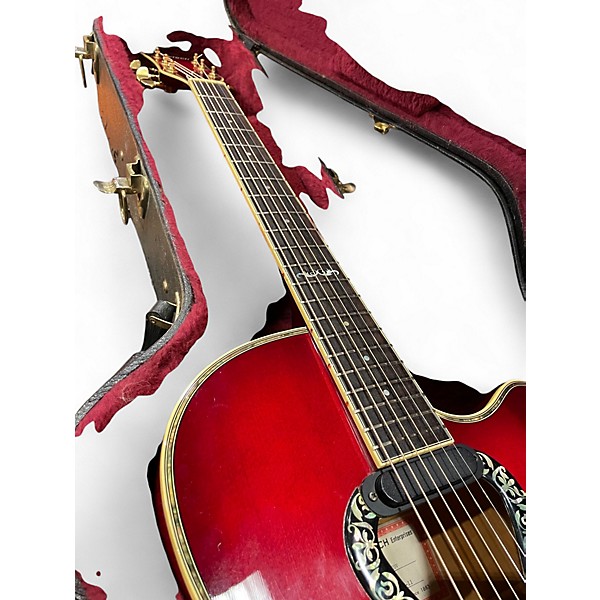 Used 1990s Gretsch Guitars 6020V Red Acoustic Guitar