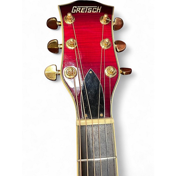 Used 1990s Gretsch Guitars 6020V Red Acoustic Guitar