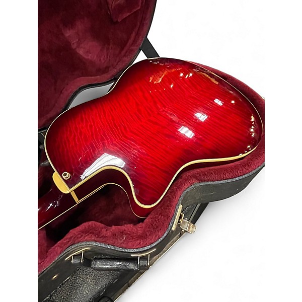 Used 1990s Gretsch Guitars 6020V Red Acoustic Guitar