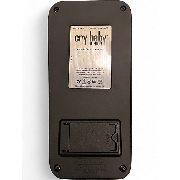 Used Dunlop CBJ95 Cry Baby Junior Effect Pedal