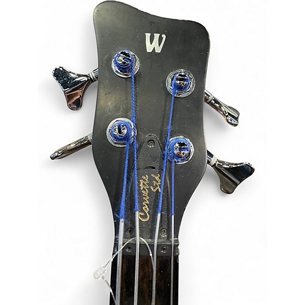 Used Warwick corvette standard 4 string fretless babinga Electric Bass Guitar