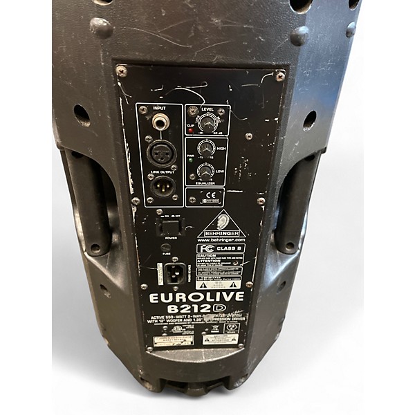 Used Behringer B212D 12in 2-Way 550W Powered Speaker