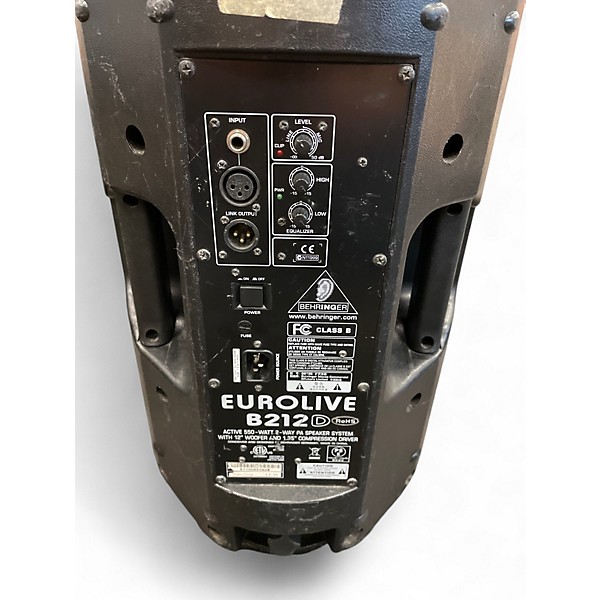 Used Behringer B212D 12in 2-Way 550W Powered Speaker
