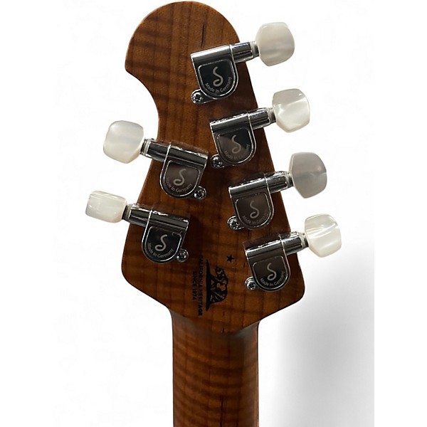 Used Ernie Ball Music Man Axis ROASTED AMBER Solid Body Electric Guitar