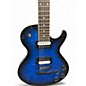 Used Dean THOROUGHBREAD X Blue Burst Solid Body Electric Guitar thumbnail