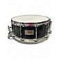 Used Pearl 14X6.5 Free Floating Snare Black Drum thumbnail