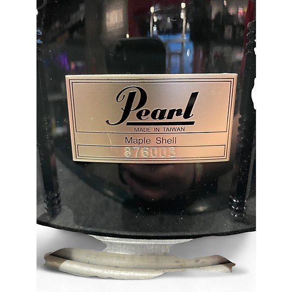 Used Pearl 14X6.5 Free Floating Snare Black Drum