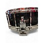 Used Pearl 14X6.5 Free Floating Snare Black Drum