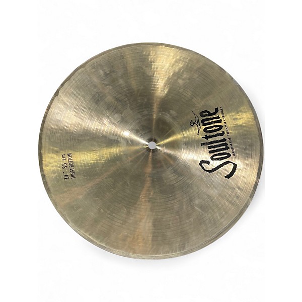 Used Soultone 14in CUSTOM Hi Hat Bottom Cymbal