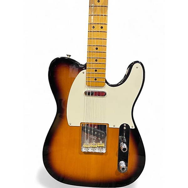 Used 2023 Fender VINTERA II 50S NOCASTER 2 Tone Sunburst Solid Body Electric Guitar