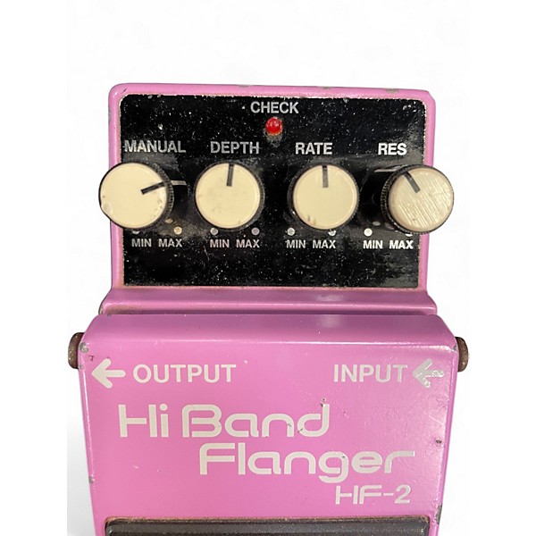 Used BOSS HF-2 Hi Band Flanger Effect Pedal