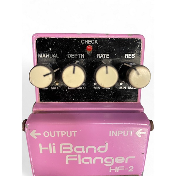 Used BOSS HF-2 Hi Band Flanger Effect Pedal