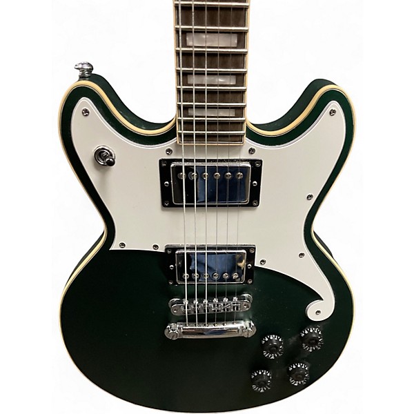 Used D'Angelico BRIGHTON Emerald Green Solid Body Electric Guitar