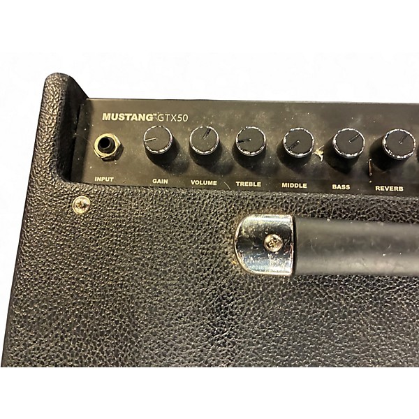 Used Fender GTX50 Mustang 1X12 Guitar Combo Amp