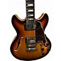 Used 2021 D'Angelico premier mini dc ice tea burst Hollow Body Electric Guitar thumbnail