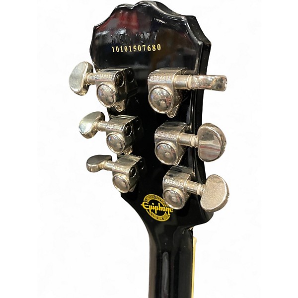 Used 2010 Epiphone Custom shop Joe Bonamassa Les Paul Metallic Gold Solid Body Electric Guitar