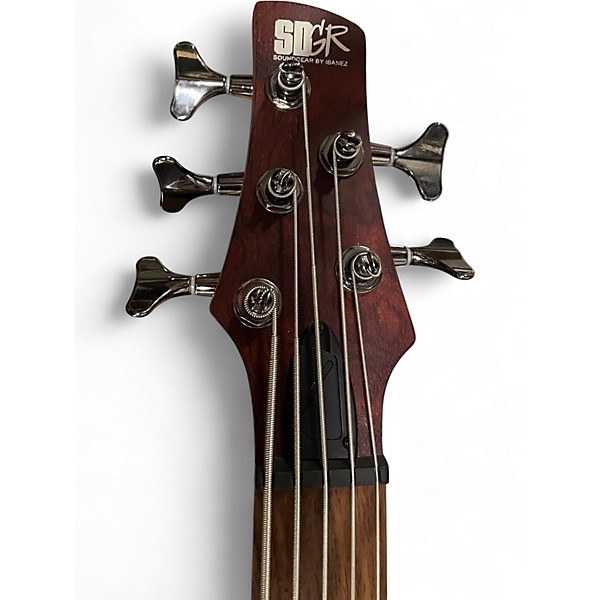 Used Ibanez SR505 5 String Mahogany Electric Bass Guitar