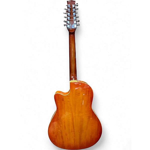 Used Alvarez DY87-12VS Violin Sunburst 12 String Acoustic Electric Guitar